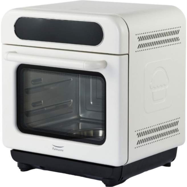 풀무원건강생활 스팀쿡 베이직 버튼음 무음모드 에어프라이어 12L, AV12E10CC