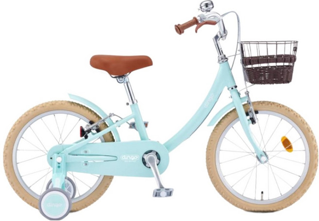 레스포 2025년형 18 딩고 알루미늄 클래식 바구니 어린이자전거, 민트무광, 121cm, 1개