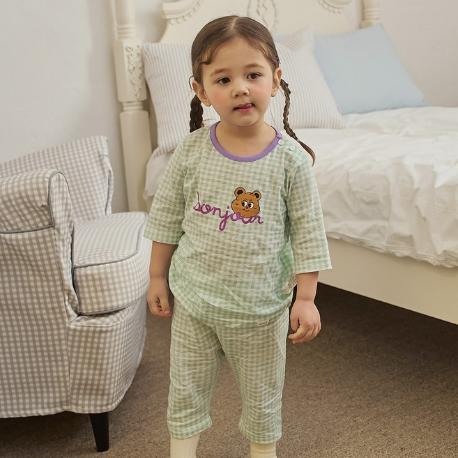 Cordi-i 兒童 Bonjour 七分袖居家服上下套裝