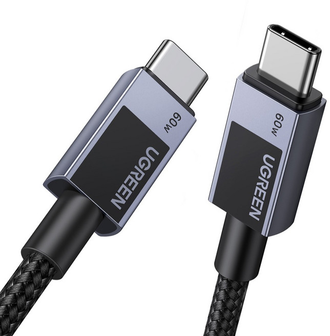 유그린 C타입-C타입 프리미엄 PD 고속충전 케이블, 혼합색상, 1개, 0.5m