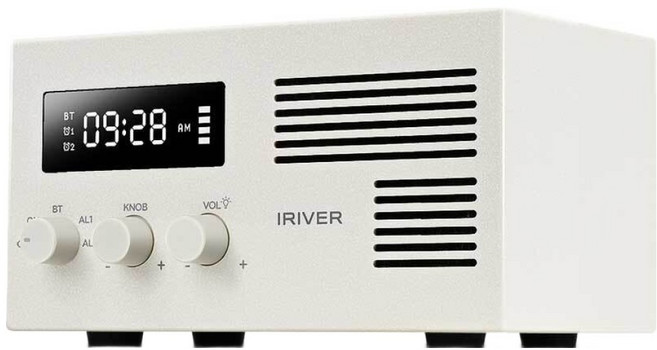 아이리버 휴대용 무선 고속 충전 앤 블루투스 스피커, ISW-RS01, 화이트