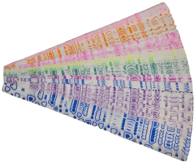 솜데이 야광 별 종이접기 하트 1 x 21 cm 210p 세트, 1세트, 10색