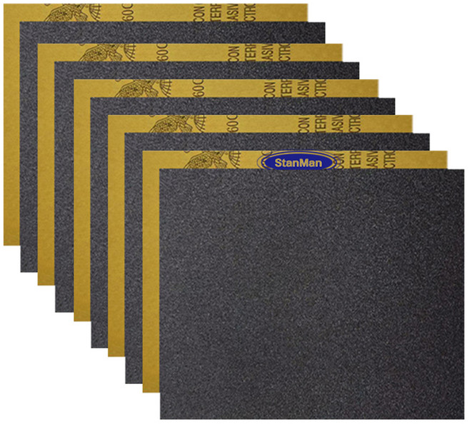 스탠맨 샌딩 사포 60방, 10개