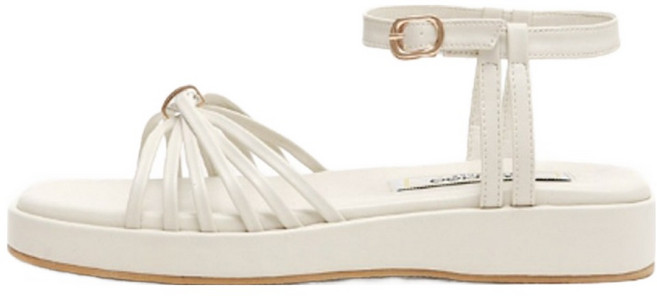 마크모크 여성용 마벨 페미닌 스퀘어토 스트랩 샌들 2.5cm