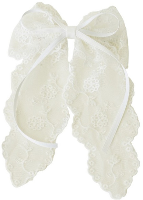 베베쥬 여아용 부케 리본 머리핀