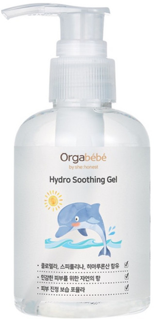 Orgabebe Hydro嬰兒舒緩凝膠, 1個, 150ml