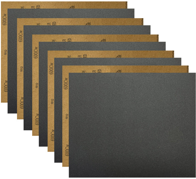 스탠맨 샌딩 사포 600방, 10개