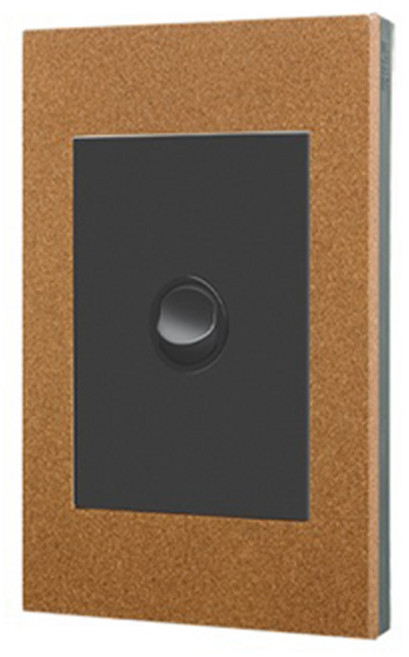 르그랑 엑셀 VIVO Simple 1구 스위치 코퍼틀 + 블랙, 1개