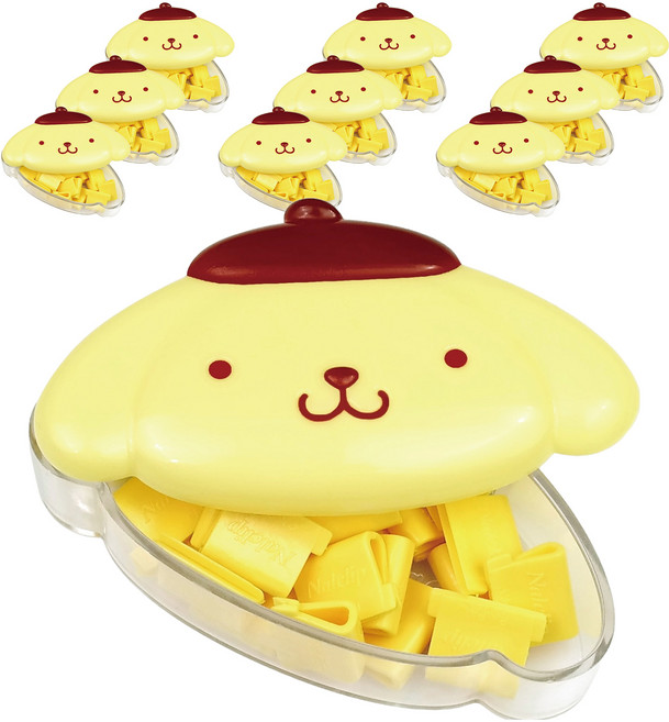 바이하츠 폼폼푸린 통 + 운수좋은날 클립 중 10p 세트, 10세트