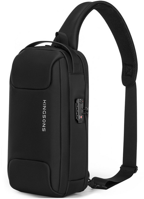 킹손 TSA락 도난방지 슬링백