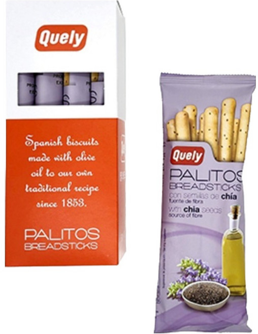 퀼리 치아씨드 브래드스틱, 50g, 4개