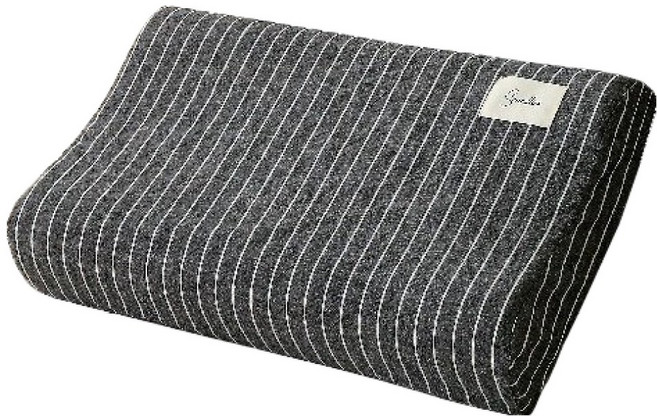 허그온잠 워싱면 사계절용 라텍스 굴곡형 메모리폼 베개커버