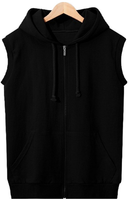 엠엔씨 베이직무지 후드조끼 MDBT353TW