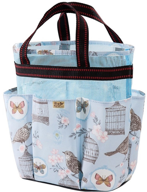 뷰레이터닷컴 프린스 포켓 매쉬 수영가방, 스카이블루