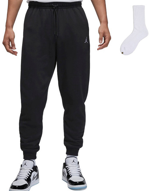 NIKE 耐吉 JORDAN 喬丹 男款 Jordan Essential 刷毛束口褲 FQ7762-010