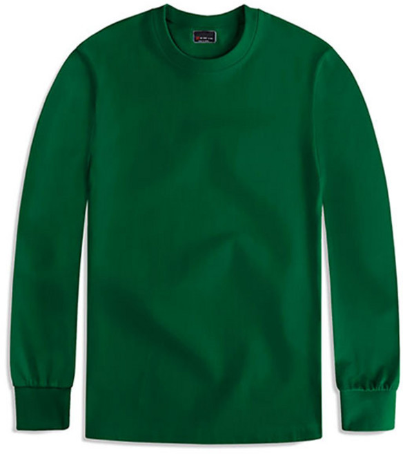 남녀공용 탄탄 20수 통기성 라운드 긴팔티 MDLT759UN