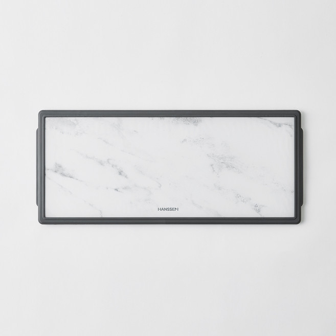 한샘 매일 쓰는 에브리 양면 도마, 화이트 + 그레이, 1개