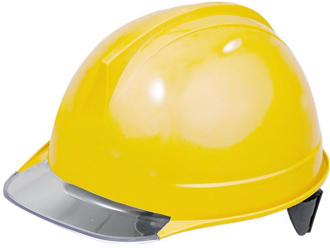 동명 ABE등급 투구형 투명창 공사장 안전모 DMS-D-3002 (AM-831), 개나리색, 1개