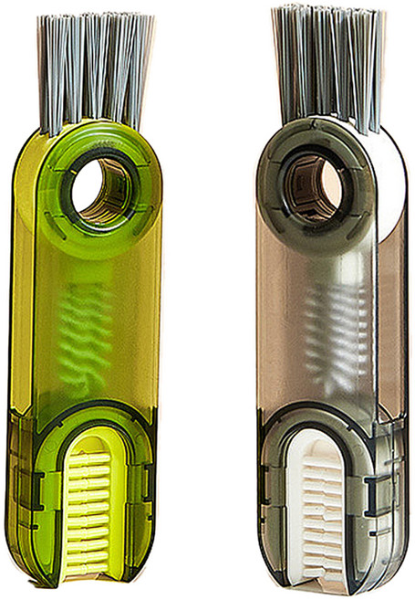 홈밸류언스 대영 3in1 미니 세척 틈새 브러쉬, 랜덤발송, 2개