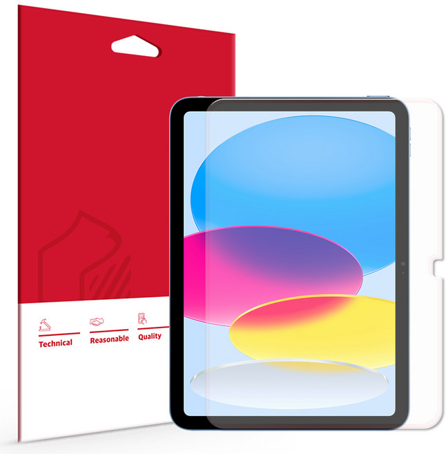 스코코 아이패드 강화유리 액정보호필름, 1세트