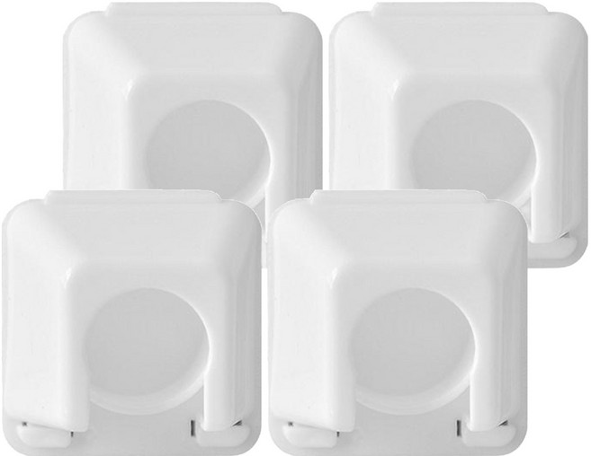 제이라이프 오트 고정 캡 압축봉 홀더 4p, 화이트