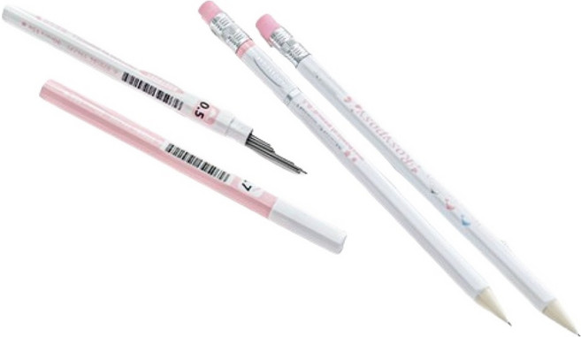 일상속반짝 파스텔 샤프세트, 핑크, 1세트