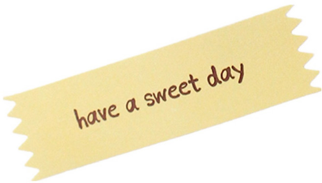 아이엔피 프래그 스윗데이 스티커, 혼합색상, 100개