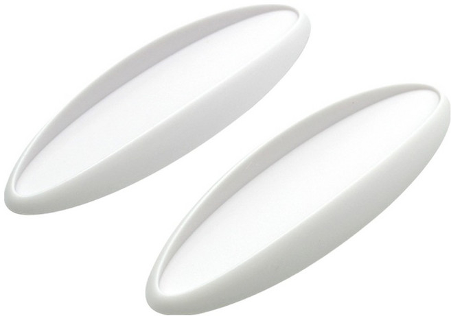 코텍스 안심가드 유리 손잡이 대형, 화이트, 2개