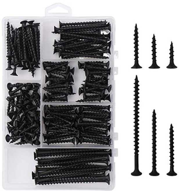 OON 건식 벽체 나사 키트 166p 세트, 1세트