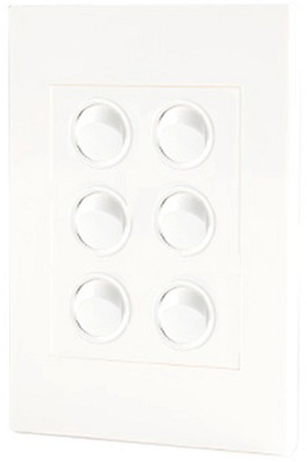 르그랑 엑셀 VIVO Simple 6구 스위치 올화이트, 1개