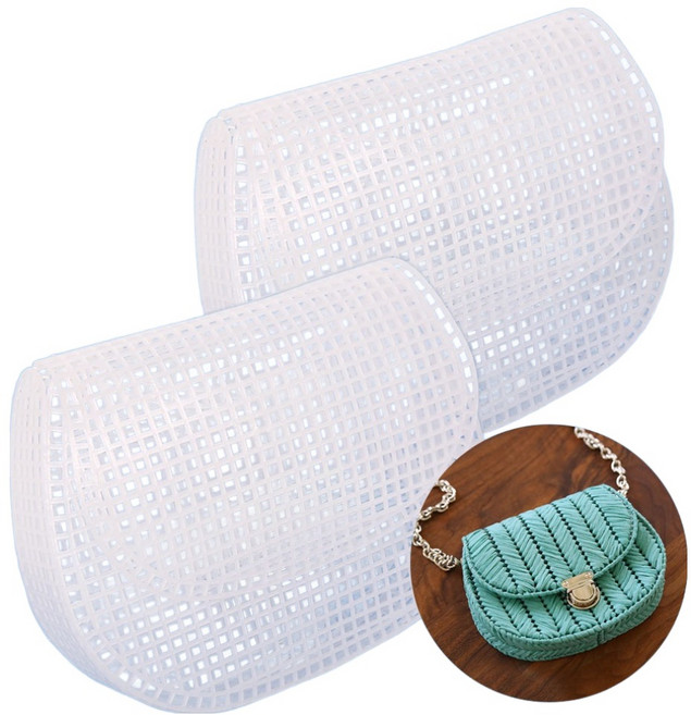 니뜨 크로스 가방망 뜨개질도구, 2개