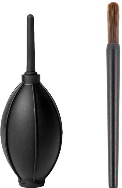 하비에 그라인더 청소 브러쉬 + 에어 블로워 2p 세트, 블랙, 1세트