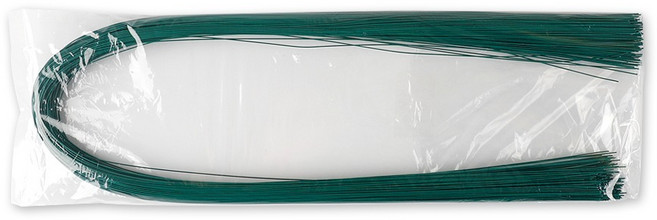 유니아트 꽃철사 27호 250p, 초록, 1개