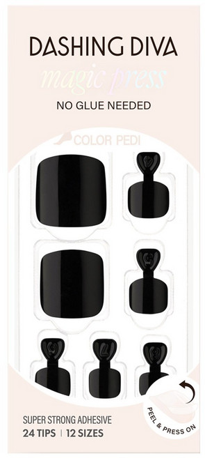 데싱디바 매직프레스 패디팁, 카본 블랙, 1개