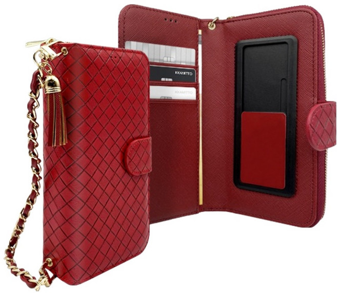 까미또 세렌 지퍼 슬라이드 다이어리 휴대폰 케이스