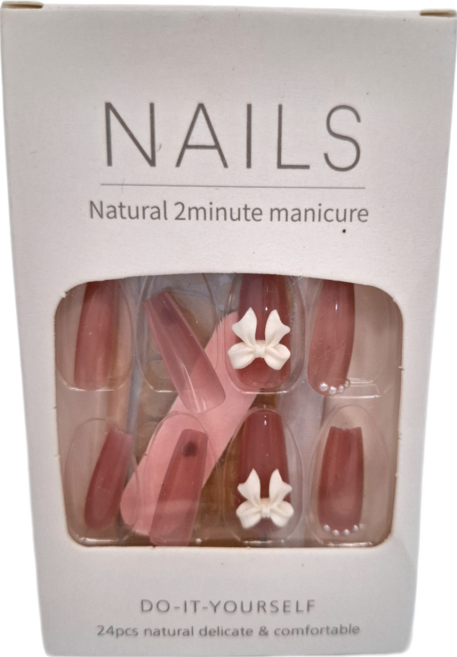 Paula's Nail 寶拉美甲 星月蝴蝶貓眼美甲貼片 芭蕾T型長款 24片裝 DIY美甲, CP89001 芭蕾T型長款, 1盒