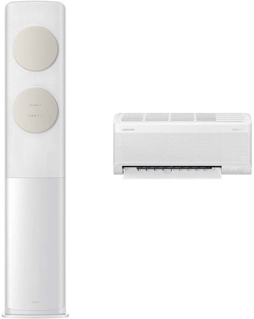 삼성전자 56.9㎡(17.2평) + 18.7㎡(5.7평) BESPOKE AI 무풍 클래식 홈멀티형 에어컨 AF70F17D11BRZ + 리모컨 세트 방문설치, 매립배관형