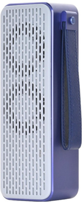 바이론 차량용 헤파필터 C타입 미니 무선 공기청정기, 블루, GTPAP20