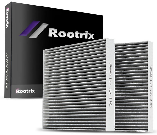 루트릭스 활성탄 자동차 에어컨 필터 2p, 1개, R011