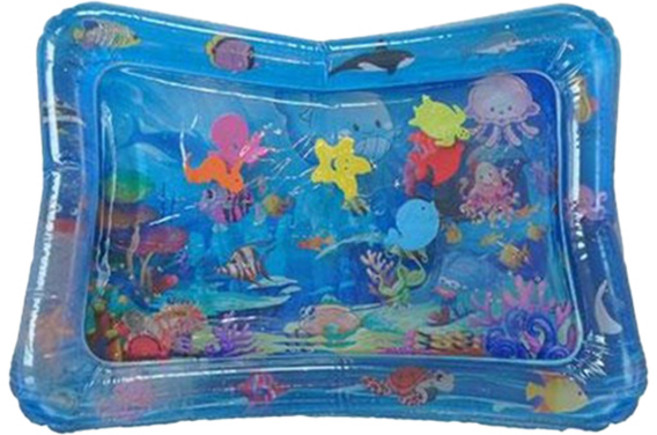 라라비 유아용 플레이 감각 촉감 놀이 워터매트, 바다여행, 1개