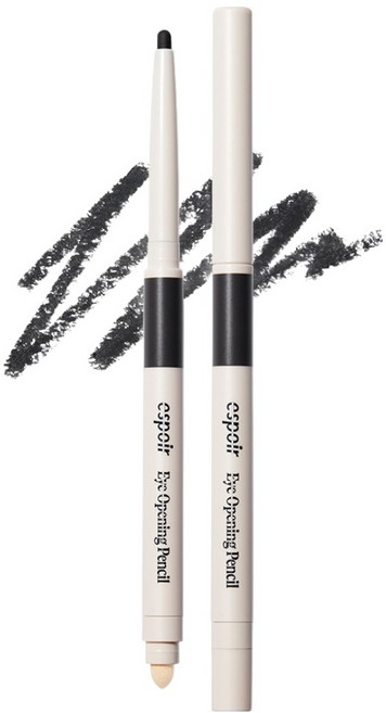 에스쁘아 아이 오프닝 펜슬 라이너 0.3g, 1개, 1 워시드 블랙