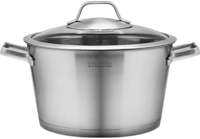 벨라쿠진 인덕션 벨로시 스테인리스 스틸 곰솥 냄비 8L, 28cm, 1개