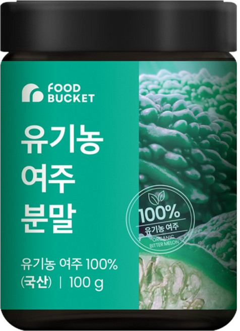 푸드버킷 유기농 여주분말, 1개, 100g