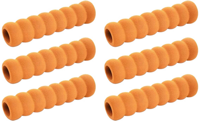 일상나눔 문 손잡이 보호 커버 6p, 브라운