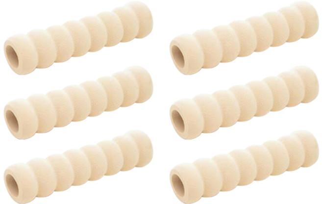 일상나눔 문 손잡이 보호 커버 6p, 아이보리