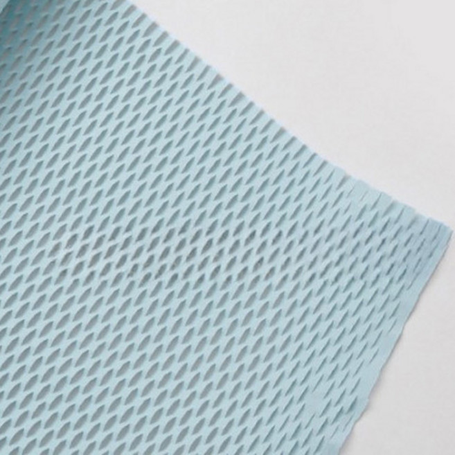 이홈베이킹 벌집 낱장 종이 완충재 포장지 라이트블루, 50개