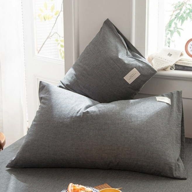 포그망 베이직 순면 자루형 호텔식 베개커버