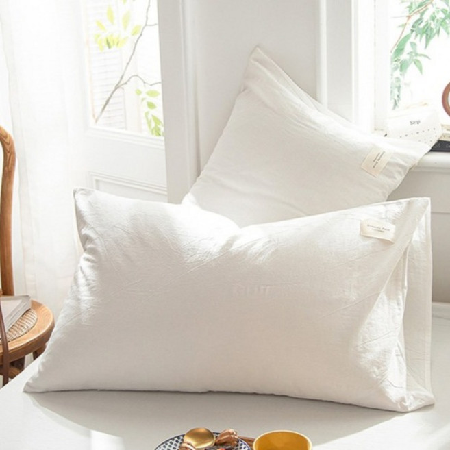 포그망 베이직 순면 자루형 호텔식 베개커버