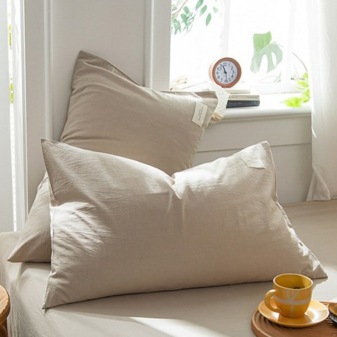 포그망 베이직 순면 자루형 호텔식 베개커버
