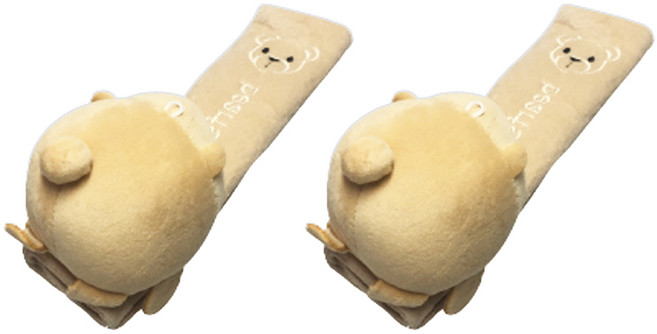 안전벨트 인형 커버, 5 시바견, 2개